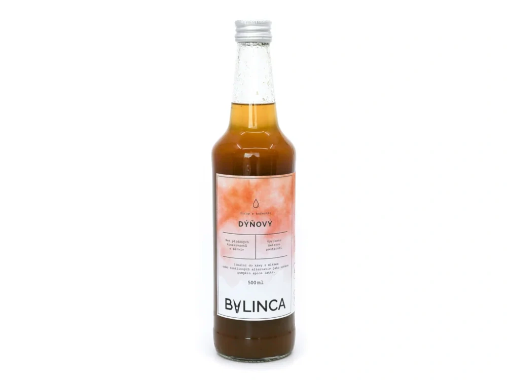 Sirup s kořením: Dýňový 500ml
