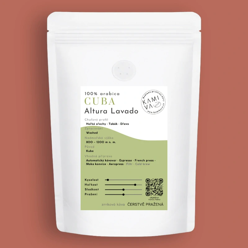 Cuba Altura Lavado 250g (100g, 500g, 1000g, dóza 140g, dóza 350g)