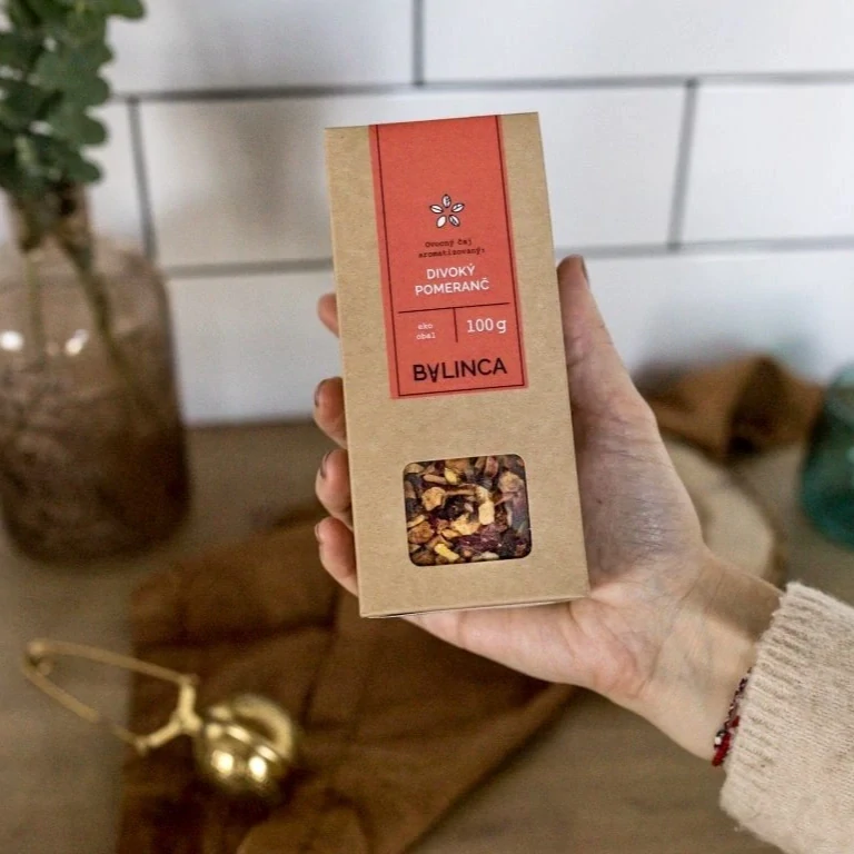Ovocný čaj aromatizovaný: Divoký pomeranč 100g