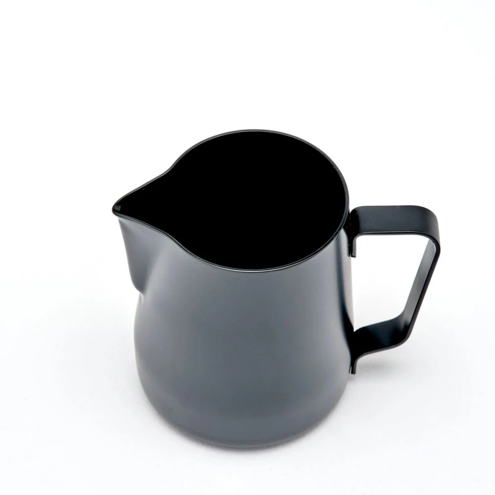 Rhinowares Stealth teflonová konvička na mléko 360 ml - černá
