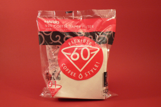 Papírové filtry pro drippery Hario V60-01-100ks