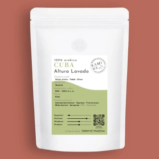 Cuba Altura Lavado 250g (100g, 500g, 1000g, dóza 140g, dóza 350g)